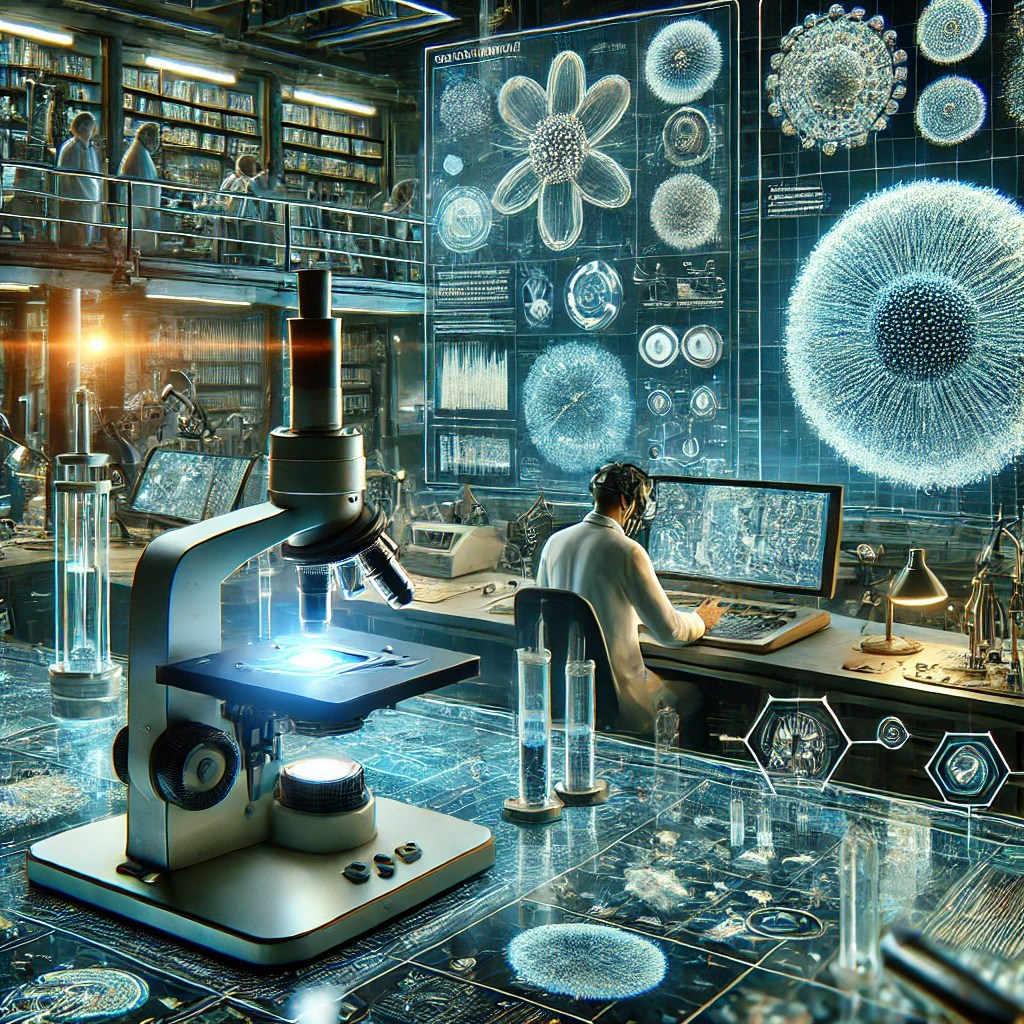 a-sci-fi-lab-full-of-microscopes-being-put-to-use---conclusion--the-ever-evolving-world-of-microscopy